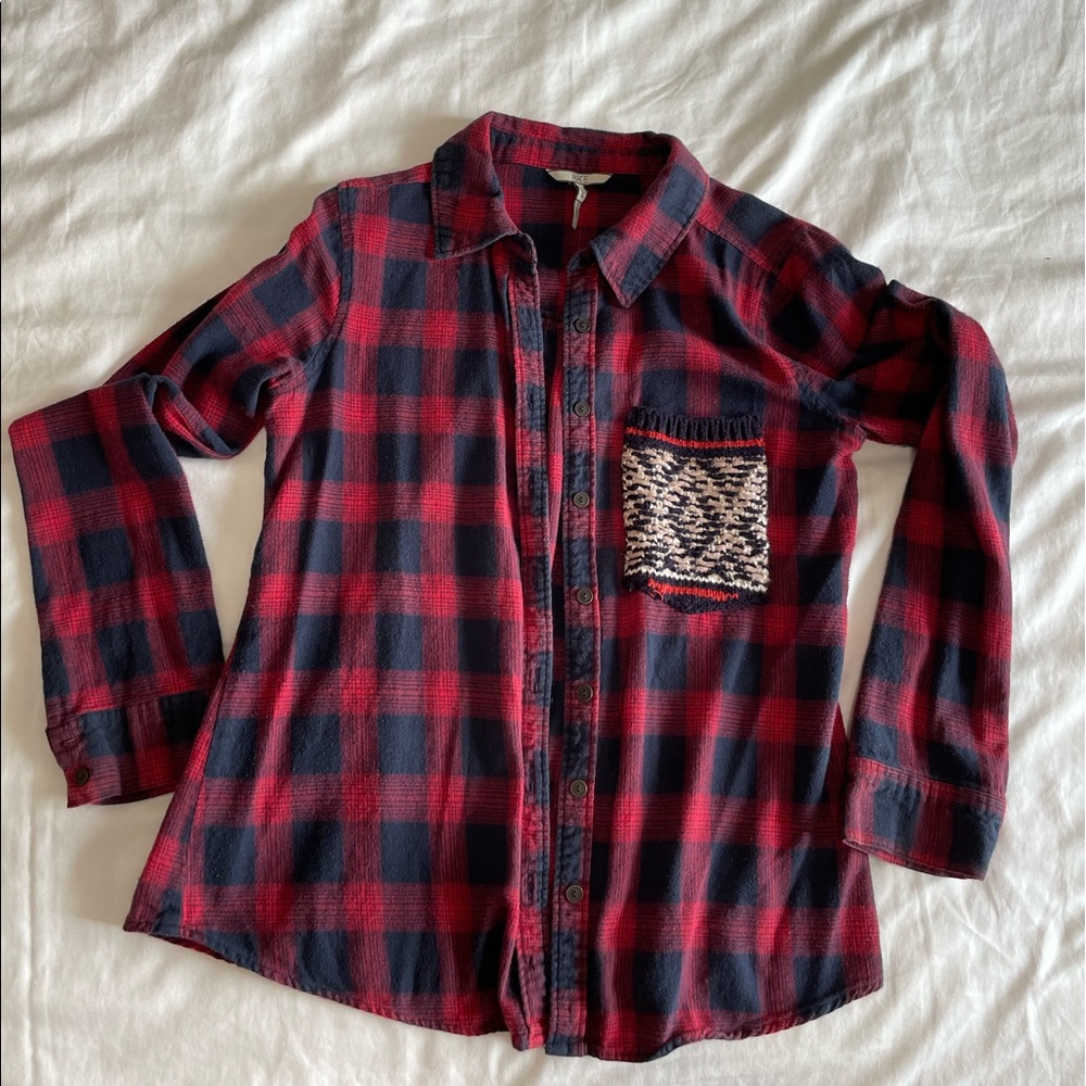 Buckle flannel